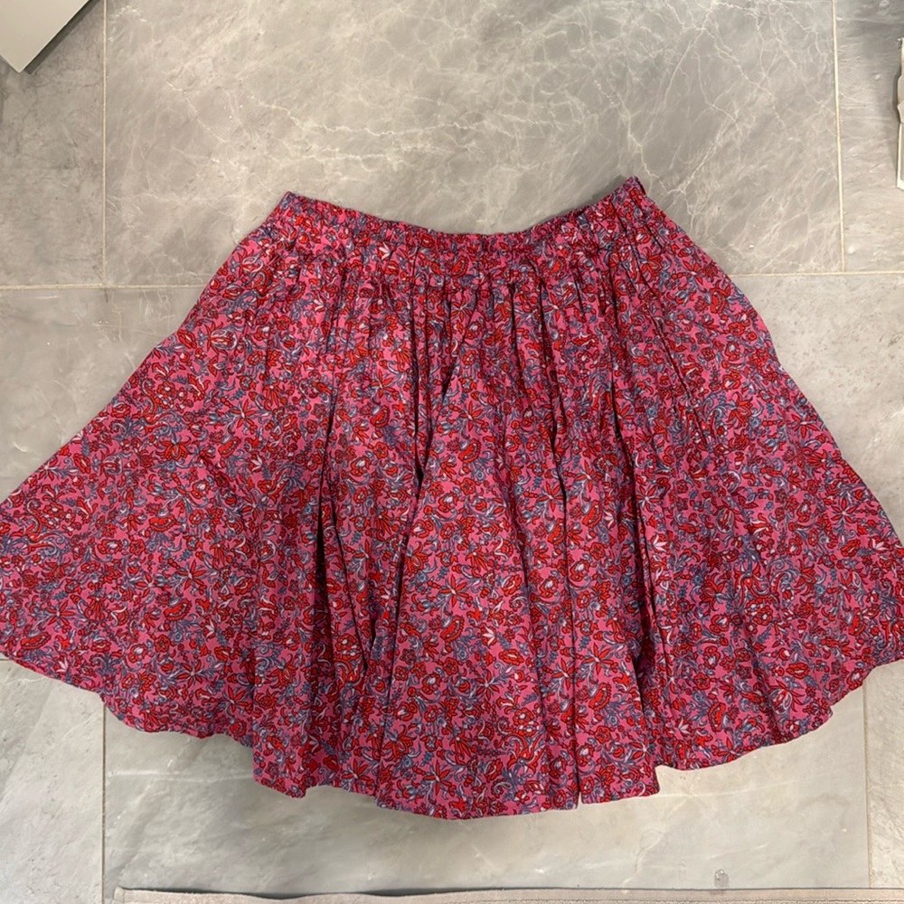 Xirena Pink Flora Cassidy Skirt